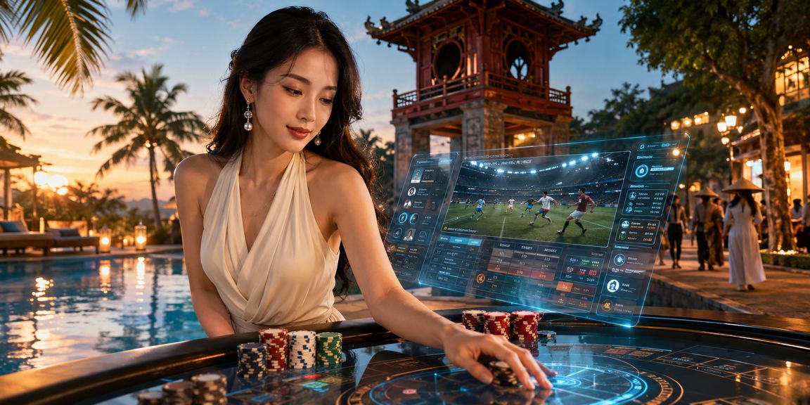 Cảnh trải nghiệm cá cược và thanh toán an toàn tại Hà Nội